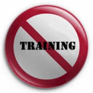 no training
